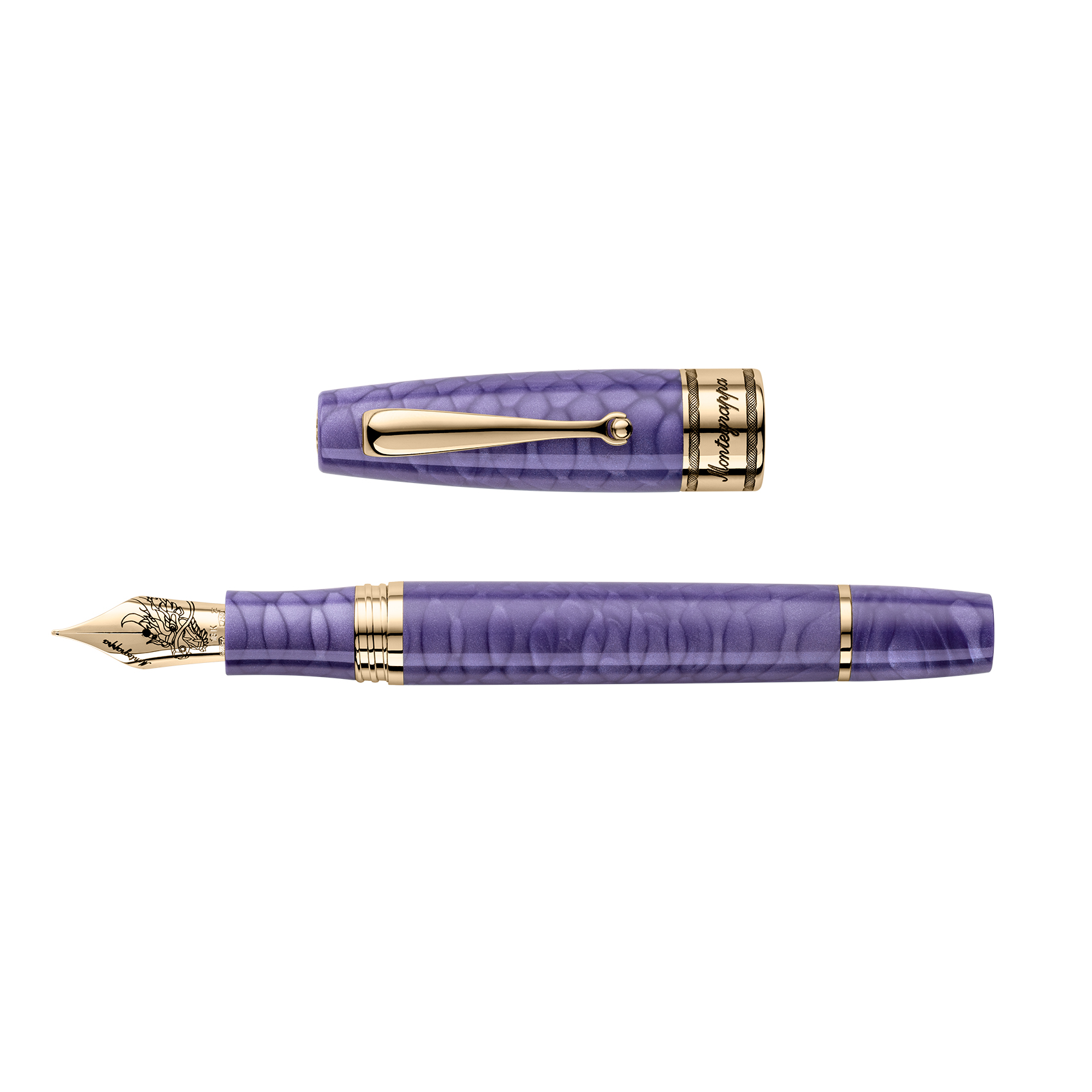 Montegrappa Regal Year Of The Dragon Royal Purple LE Fountain Pen